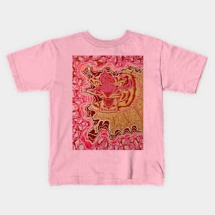 Tiger… but make it golden Kids T-Shirt